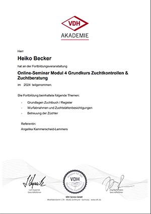 Grundkurs Zuchtkontrollen & Zuchtberatung