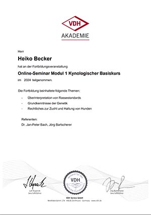 Kynologischer Basiskurs